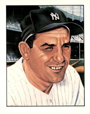 1987 CMC 1983 TCMA 50 Years of New York Yankees All-Stars #4 Yogi Berra Front