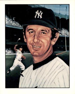 1987 CMC 1983 TCMA 50 Years of New York Yankees All-Stars #28 Billy Martin Front