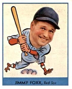 1973 TCMA 1938 Goudey Heads-Up (R323) (reprint) #249 Jimmie Foxx Front