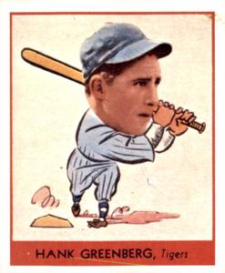 1973 TCMA 1938 Goudey Heads-Up (R323) (reprint) #253 Hank Greenberg Front