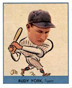 1973 TCMA 1938 Goudey Heads-Up (R323) (reprint) #260 Rudy York Front