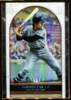 2020 Topps Transcendent Collection Hall of Fame Edition - Hall of Fame Icons #45 Carlton Fisk Front