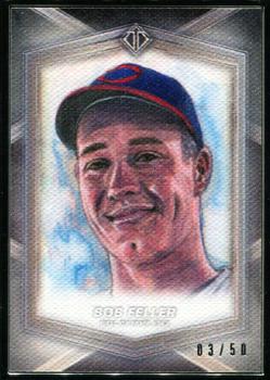 2020 Topps Transcendent Collection Hall of Fame Edition - Hall of Famers Sketch Reproductions #HOFR-BF Bob Feller Front