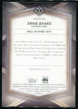 2020 Topps Transcendent Collection Hall of Fame Edition - Hall of Famers Sketch Reproductions #HOFR-EB Ernie Banks Back