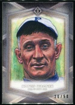 2020 Topps Transcendent Collection Hall of Fame Edition - Hall of Famers Sketch Reproductions #HOFR-HW Honus Wagner Front