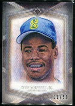2020 Topps Transcendent Collection Hall of Fame Edition - Hall of Famers Sketch Reproductions #HOFR-KGJ Ken Griffey Jr. Front