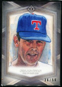 2020 Topps Transcendent Collection Hall of Fame Edition - Hall of Famers Sketch Reproductions #HOFR-NR Nolan Ryan Front