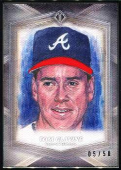 2020 Topps Transcendent Collection Hall of Fame Edition - Hall of Famers Sketch Reproductions #HOFR-TG Tom Glavine Front