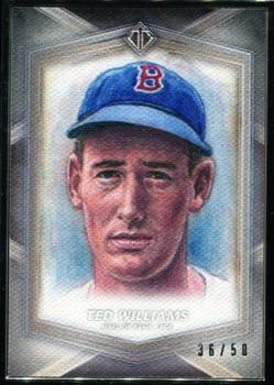 2020 Topps Transcendent Collection Hall of Fame Edition - Hall of Famers Sketch Reproductions #HOFR-TW Ted Williams Front