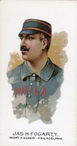 1972 TCMA 1888 Allen & Ginter N29 Reprints #NNO Jim Fogarty Front