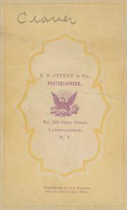 1866 E.S. Sterry & Co. #NNO Bill Craver Back