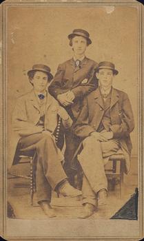 1866 Newberry & Solanders #NNO Alvin Dart / Edgar Gleim / William Harper Front