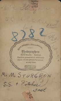 1866 Newberry & Solanders #NNO Mansfield Sturgeon Back