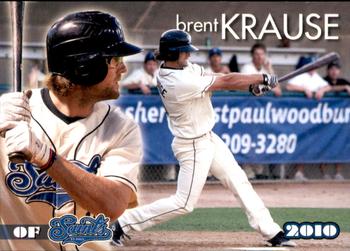 2010 St. Paul Saints #NNO Brent Krause Front