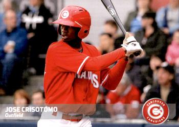 2010 Grandstand Vancouver Canadians #NNO Jose Crisotomo Front