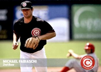 2010 Grandstand Vancouver Canadians #NNO Michael Fabiaschi Front