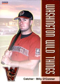 2010 Choice Washington Wild Things #13 Billy O'Conner Front