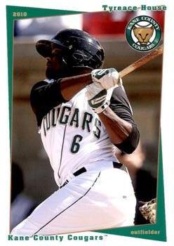 2010 Grandstand Kane County Cougars SGA #NNO Tyreace House Front