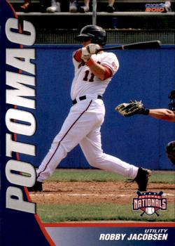 2010 Choice Potomac Nationals #9 Robby Jacobsen Front