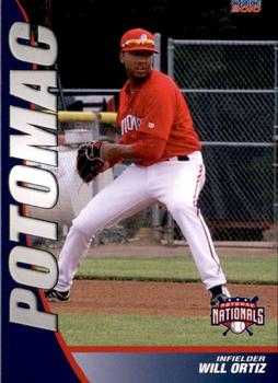 2010 Choice Potomac Nationals #20 Will Ortiz Front