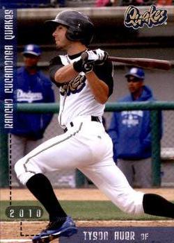2010 Grandstand Rancho Cucamonga Quakes #NNO Tyson Auer Front
