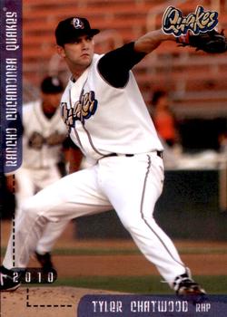2010 Grandstand Rancho Cucamonga Quakes #NNO Tyler Chatwood Front