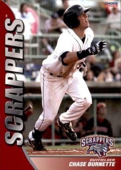 2010 Choice Mahoning Valley Scrappers #02 Chase Burnette Front