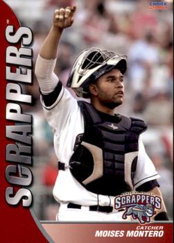 2010 Choice Mahoning Valley Scrappers #20 Moises Montero Front
