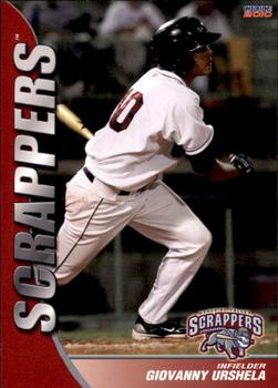 2010 Choice Mahoning Valley Scrappers #32 Giovanny Urshela Front