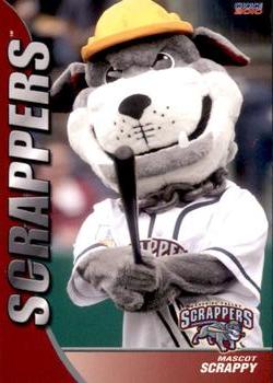2010 Choice Mahoning Valley Scrappers #27 Scrappy Front