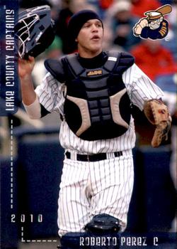 2010 Grandstand Lake County Captains #NNO Roberto Perez Front