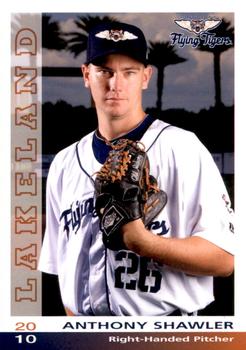 2010 Grandstand Lakeland Flying Tigers #NNO Anthony Shawler Front