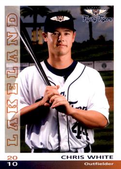 2010 Grandstand Lakeland Flying Tigers #NNO Chris White Front