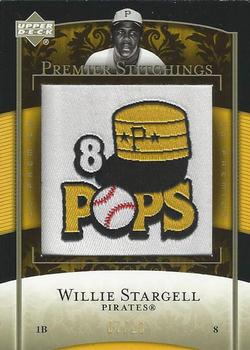 2007 Upper Deck Premier - Premier Stitchings Platinum #PS-61 Willie Stargell Front