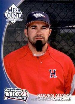 2010 JUCO World Series Hutchinson Community College Blue Dragons #NNO Steven Adams Front
