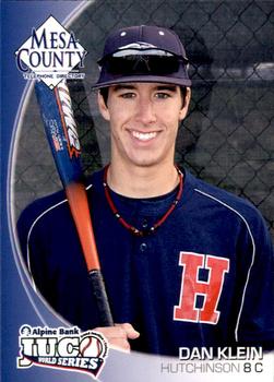 2010 JUCO World Series Hutchinson Community College Blue Dragons #NNO Dan Klein Front