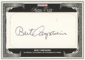 2008 TriStar Signa Cuts Baseball Edition #NNO Bert Campaneris Front