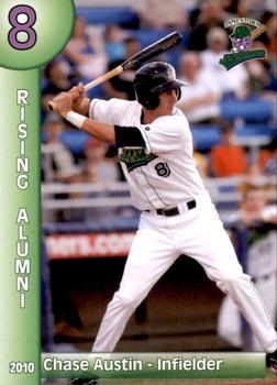 2010 Jamestown Jammers #NNO Chase Austin Front