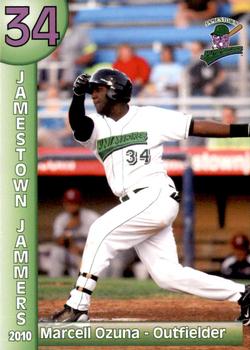 2010 Jamestown Jammers #NNO Marcell Ozuna Front