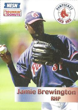 2002 Dunkin' Donuts Pawtucket Red Sox #NNO Jamie Brewington Front