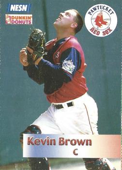 2002 Dunkin' Donuts Pawtucket Red Sox #NNO Kevin Brown Front