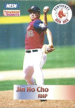 2002 Dunkin' Donuts Pawtucket Red Sox #NNO Jin Ho Cho Front