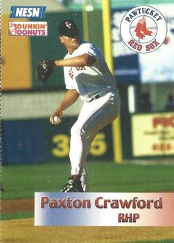 2002 Dunkin' Donuts Pawtucket Red Sox #NNO Paxton Crawford Front