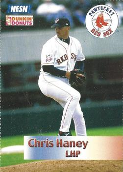2002 Dunkin' Donuts Pawtucket Red Sox #NNO Chris Haney Front