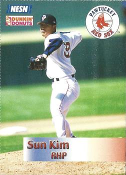 2002 Dunkin' Donuts Pawtucket Red Sox #NNO Sun Kim Front