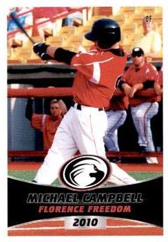 2010 Florence Freedom #NNO Michael Campbell Front