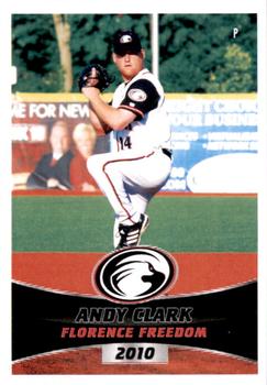 2010 Florence Freedom #NNO Andy Clark Front