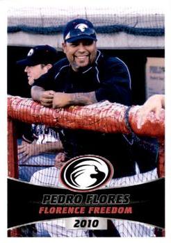 2010 Florence Freedom #NNO Pedro Flores Front