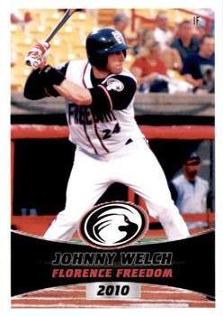 2010 Florence Freedom #NNO Johnny Welch Front