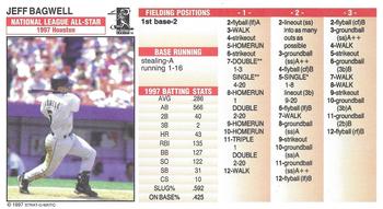 1997 Strat-O-Matic All-Stars #NNO Jeff Bagwell Front